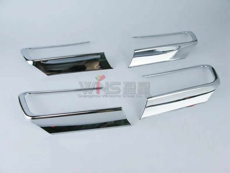 Хромированная внутренняя дверная ручка для Toyota Land Cruiser Prado LC150 FJ150 2010 2013 2018