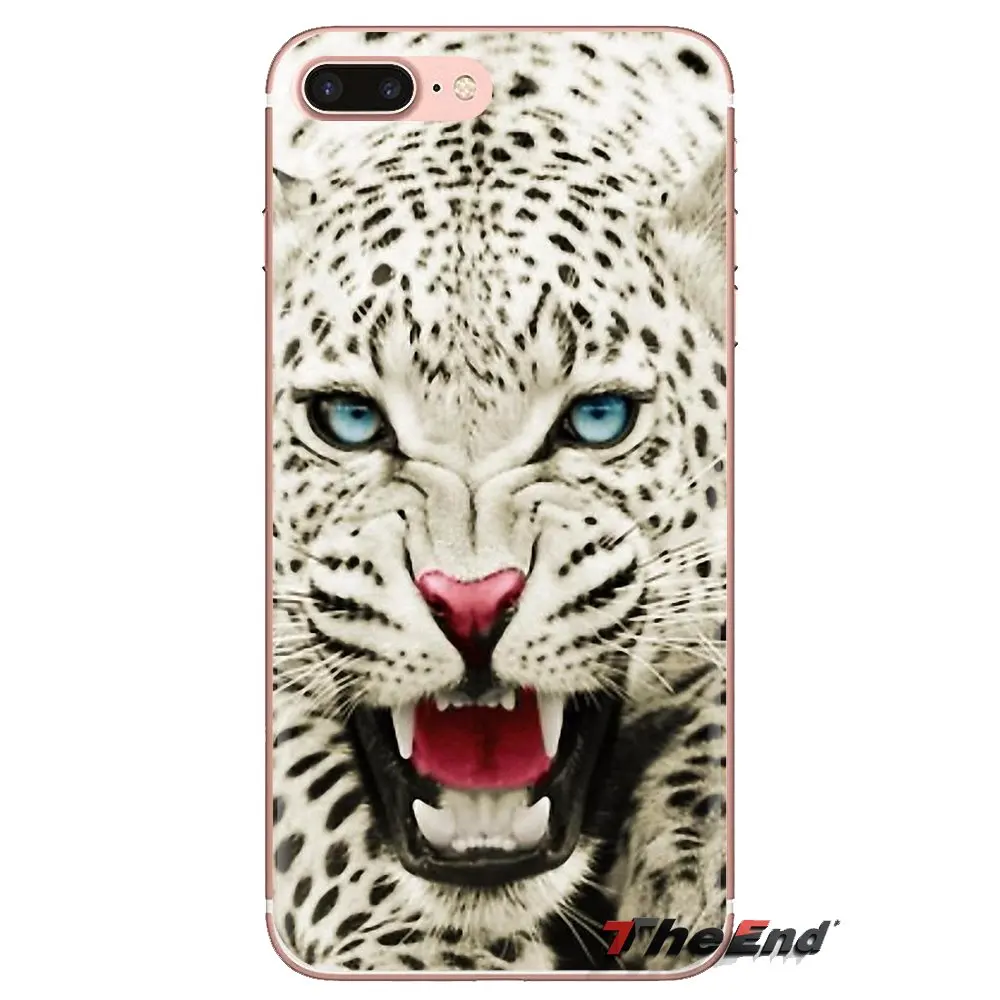 Треугольный синий глаз Снежный леопард тигр телефон Обложка для Huawei G7 G8 P7 P8 P9 P10 P20