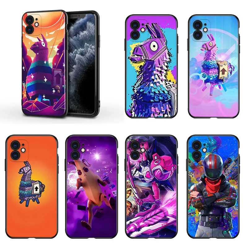 Силиконовый мягкий черный чехол для IPhone 12 Mini 11 Pro XS MAX XR X 8 7 6S 6 Plus|Бамперы| |
