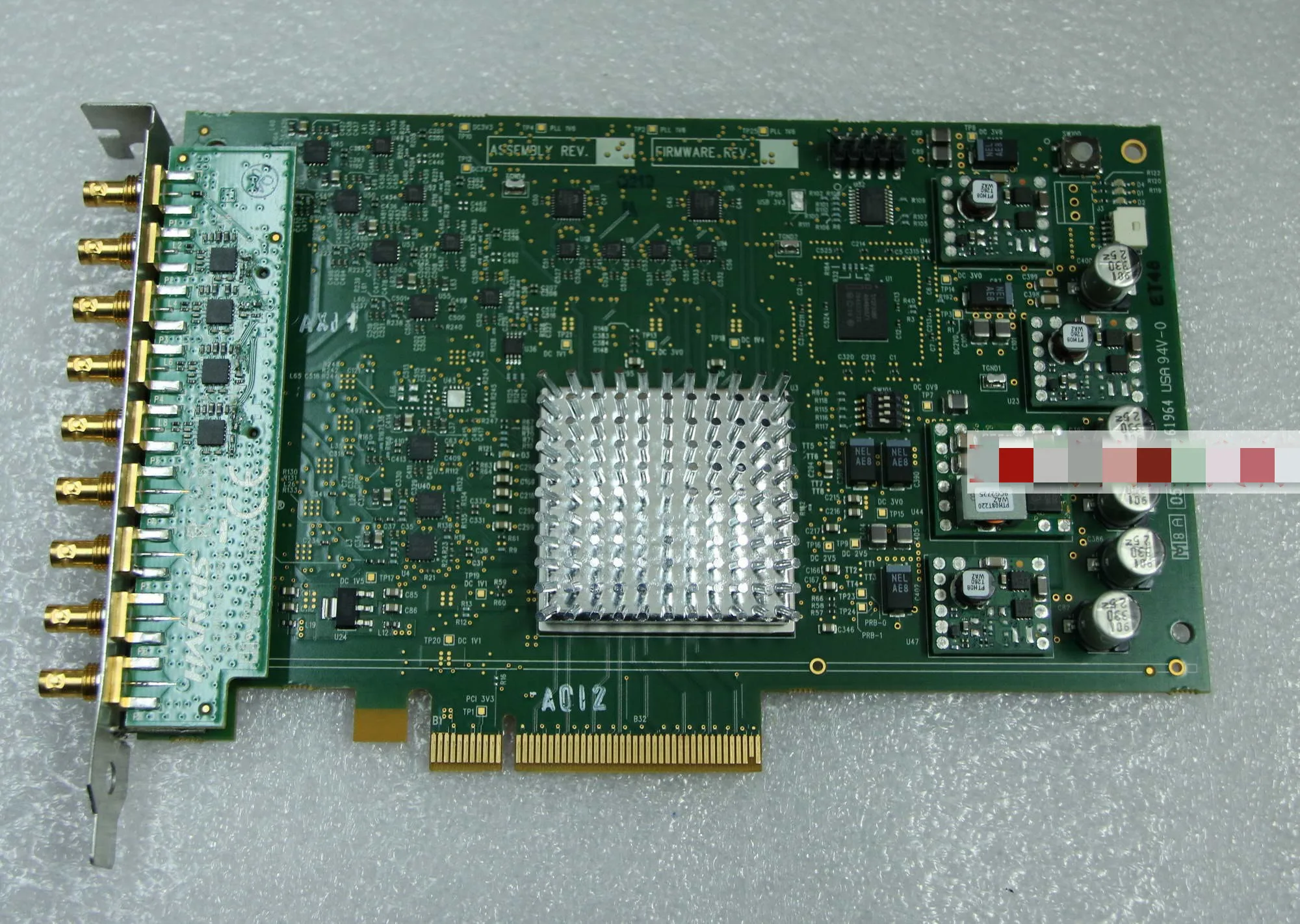

HARRIS FIRMWARE ASSFMBLY 770-100278Q00 161-100491Q00 acquisition card