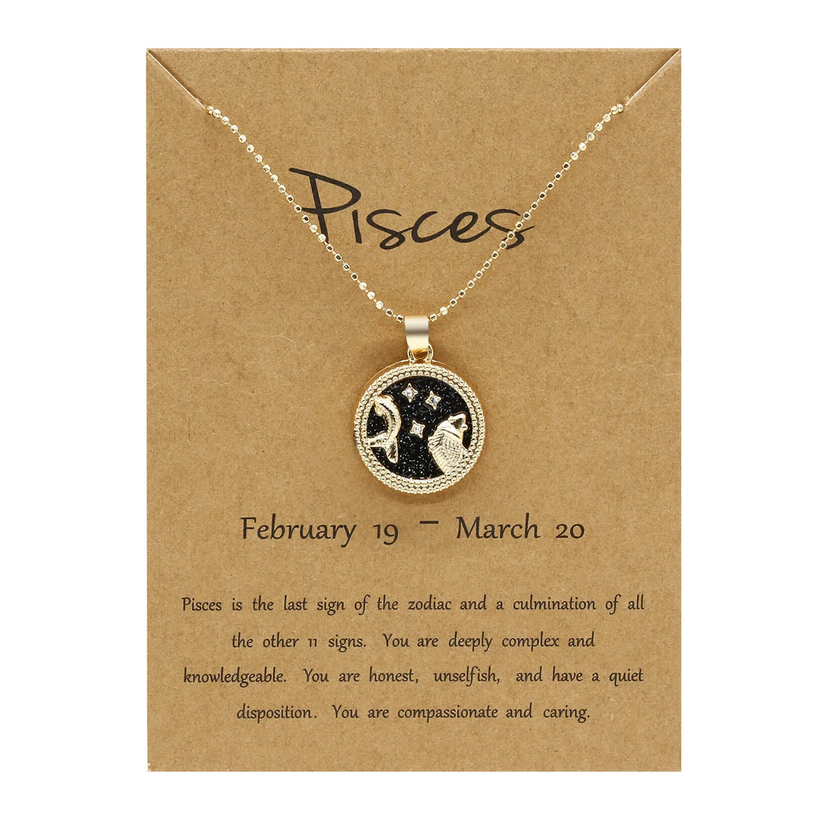 

Twelve Constellation Couple Necklace For Women Fashion Jewelry Pendant Sweater Chain Choker Party Gift