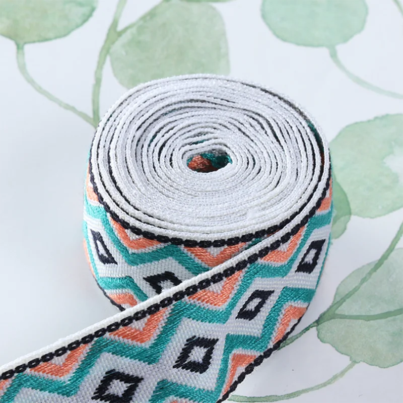 5 м/лот 23 мм винтажная Этническая вышивка кружевная лента Бохо отделка Сделай Сам