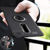 Case For Oneplus Pro one plus 1 7 Pro Cover Silicone Shockproof Car Magnetic Ring Holder Phone Back Coque Case
