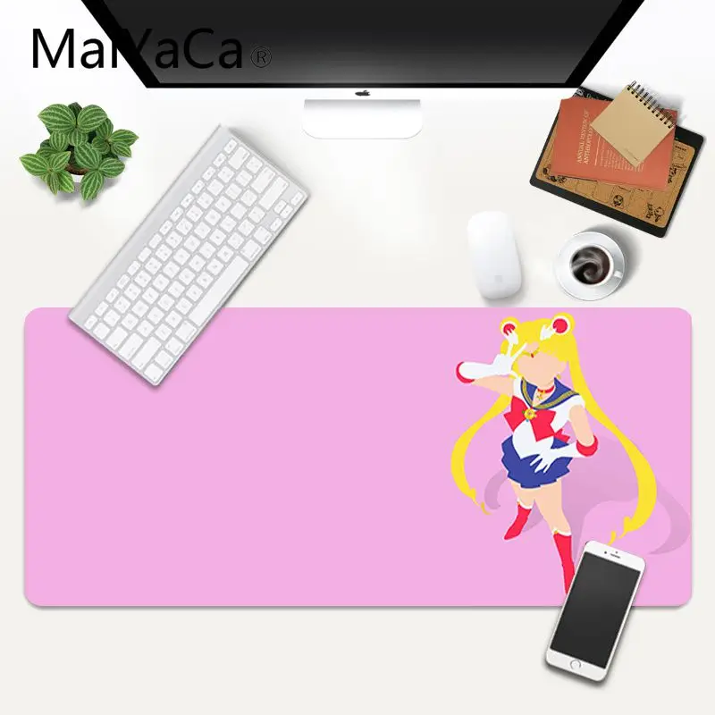 

Anime Sailor Moon Harajuku Kawaii Extra Large Gaming Mouse Pad Cartoon Computer Mousepad Anti-slip Mouse Mat Cosplay Props