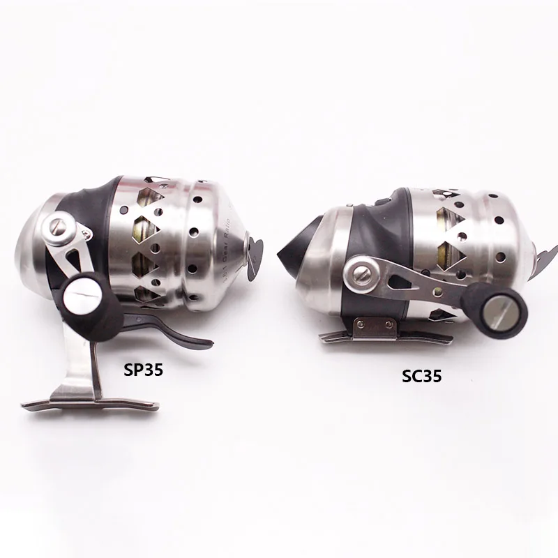 Новинка рыболовная катушка SC35/SP35 6 + 1 шарикоподшипников закрытое металлическое