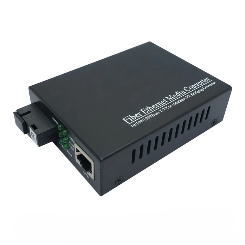 20KM 1000M Singlemode Single Fiber Gigabit Media converter 1310/1550nm SC/UPC Converter | Мобильные телефоны и аксессуары