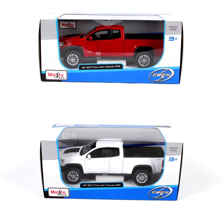Maisto 1:24 Chevrolet Colorado Pickup модель автомобиля Моделирование Украшение автомобиля коллекция Подарочная игрушка