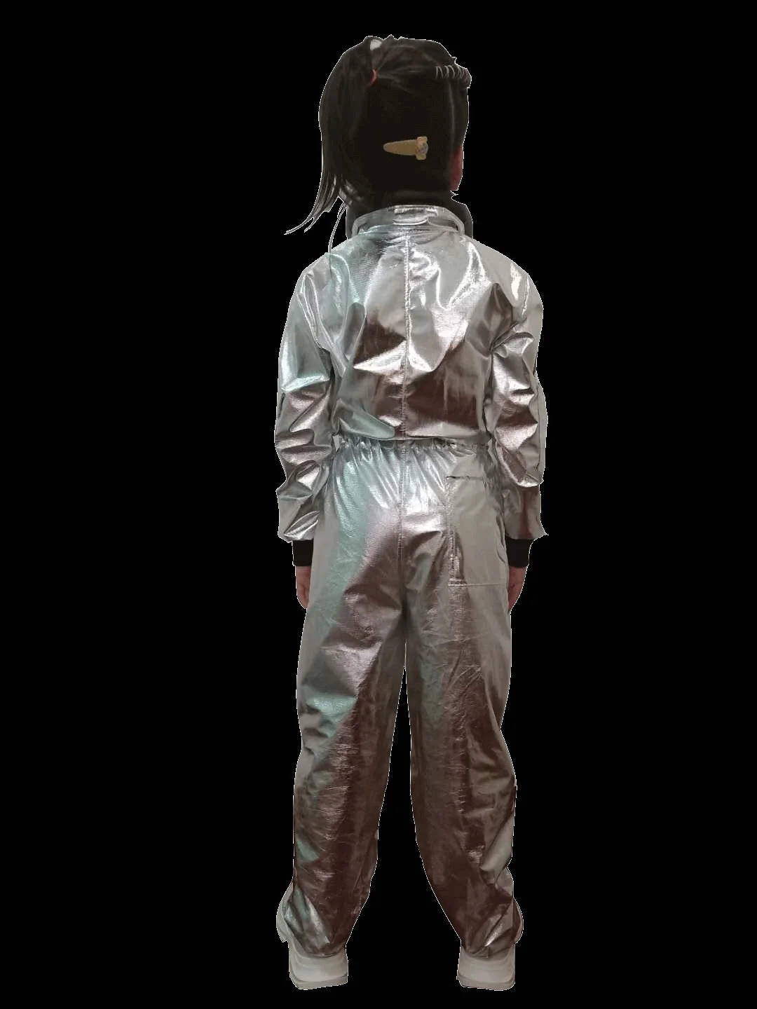 Костюм серебряного пилота космонавта на Хэллоуин карнавальный костюм вечерние