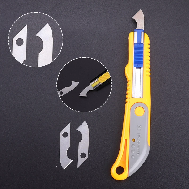 

High Quality Hook Knife PVC Acrylic Board Plastic Plexiglass Knife Cutting Tool With Blades
