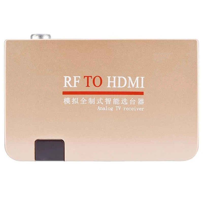 Переходник преобразователя RF-HDMI аналоговый приемник ТВ-бокс цифровой пульт