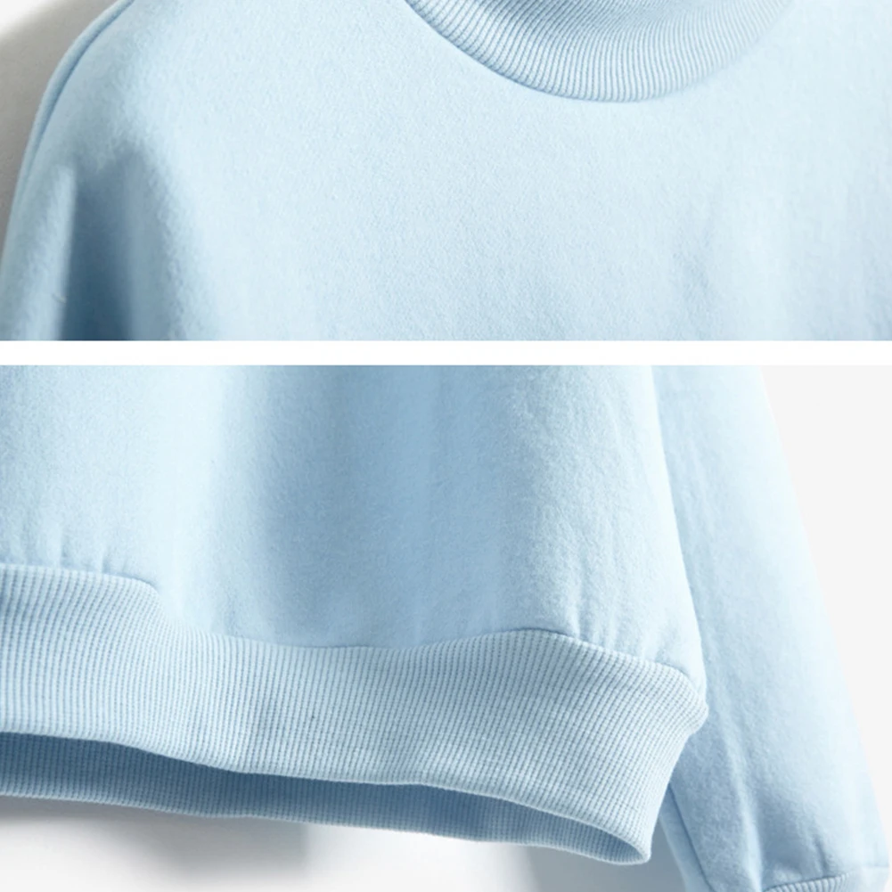 Women Autumn Winter Long Sleeve O Neck Warm Hoodie Thick Plush Sweatshirt Pullovers For Women Warm 2020