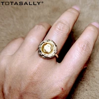 totasally 2020 brand new finger rings for women antique simulated stone geometric top rings ladies finger jewelry gifts dropship
