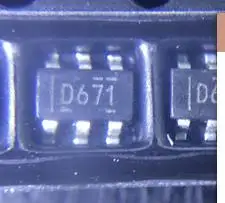 

5PCS/LOT DAC6571IDBVR DAC6571IDBV D671 SOT23-6 DAC6571IDVR