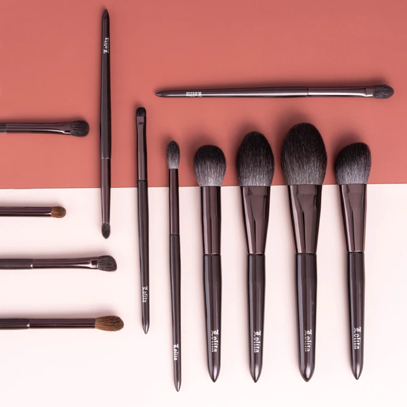 Профессиональные мягкие кисти для макияжа ручной работы Saikoho из козьей шерсти