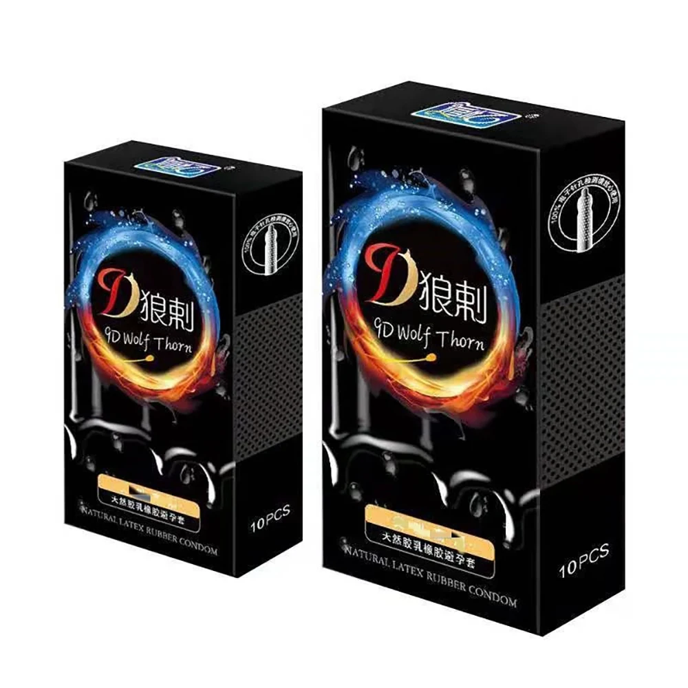 10 шт Тонкий Презервативы сексуальный латекс точек натуральный потворствовать