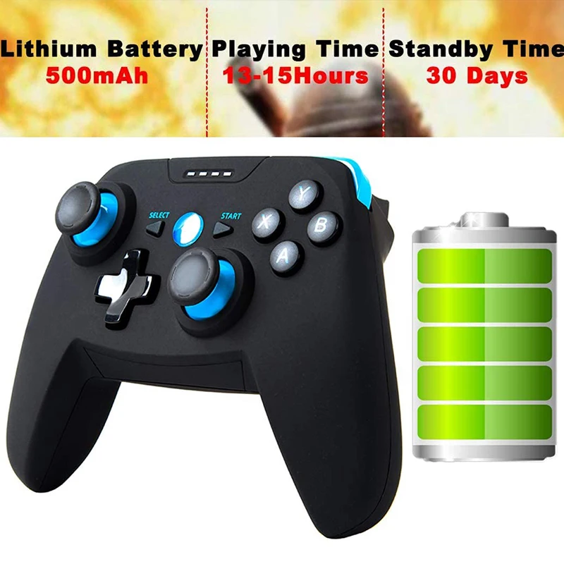 

Android Mobile Phone Game Handle/PC/PS3 Bluetooth Wireless Game Handle 2.4G Wireless PC/PS3/TV Joystick Handle