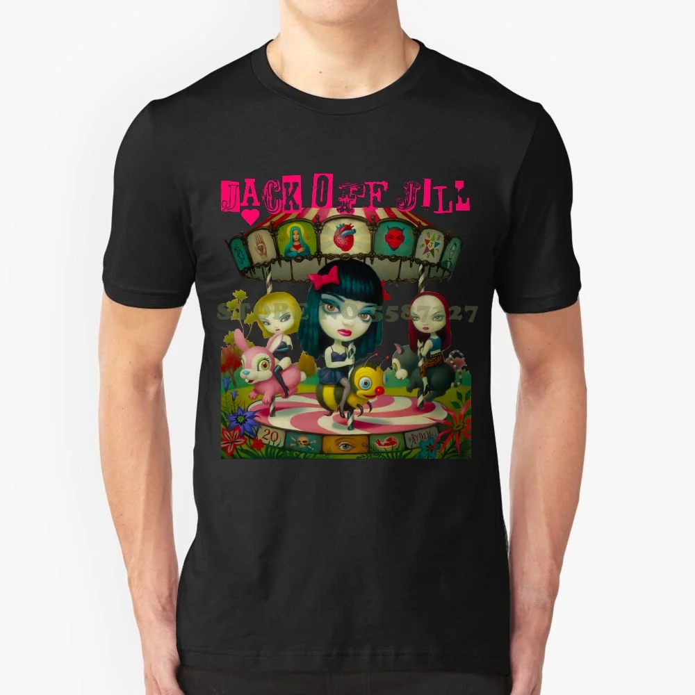 

Jack Off Jill Graphic Custom Funny Hot Sale Tshirt Jack Off Jill Punk Goth Rock Strawberry Gashes My Cat Florida Clear Hearts