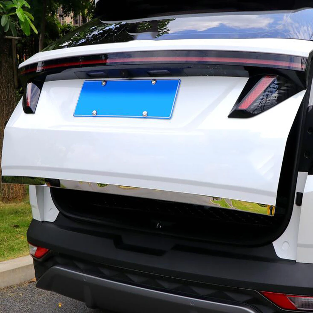 

Накладка на крышку багажника из нержавеющей стали для Hyundai Tucson NX4 2021 2022