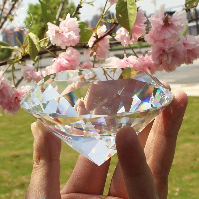 30mm rainbow Crystal Diamond Birthday Gift K9 Glass Girlfriend Stones For Wedding Party Supply | Инструменты