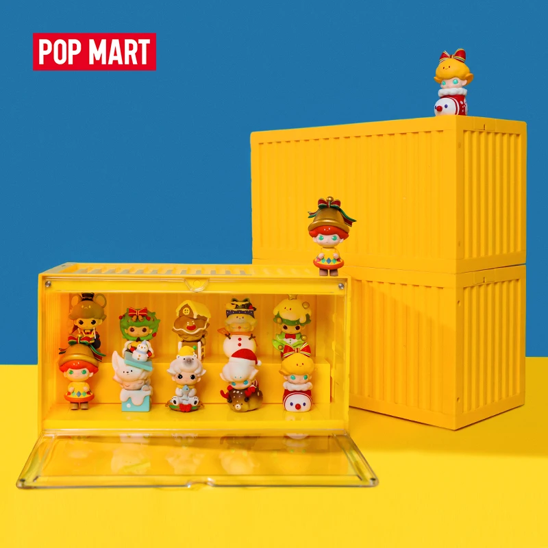 

POP MART Rectangle Luminous Container For Toys Figure Display 35cmX19cmX17cm