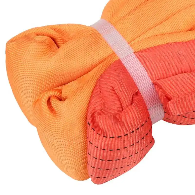 5 Ton 3m Flexible Webbing Lifting Hoist Strap Polyester Heavy Duty Endless Slings | Инструменты