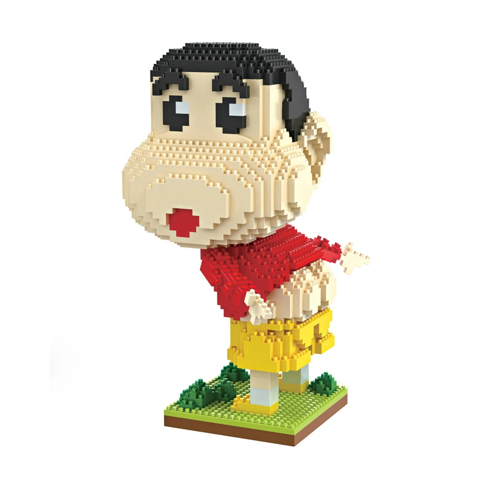 HC9023 Crayon Shinchan 1685 шт. алмазные частицы японские Мультяшные фигурки модель наборы