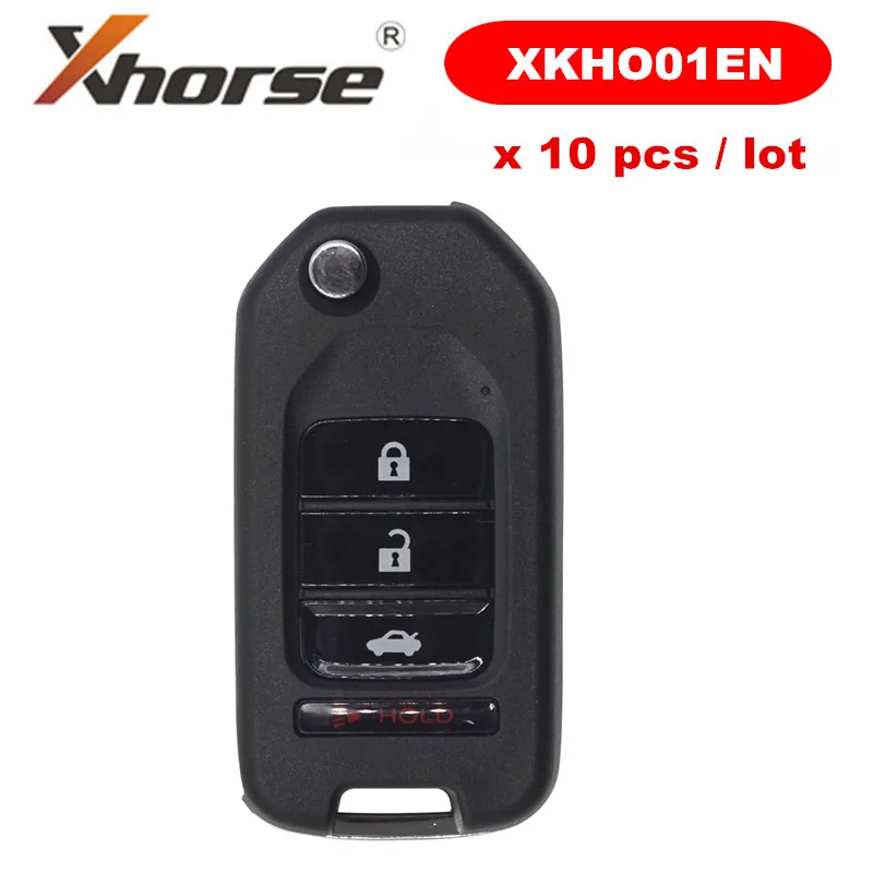 Xhorse XKHO01EN Fob 3 + 1 кнопка для Honda Тип универсальный пульт дистанционного ключа VVDI