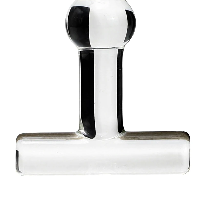 Черный волк прозрачные стеклянные фаллоимитаторы для пениса мастурбатор с