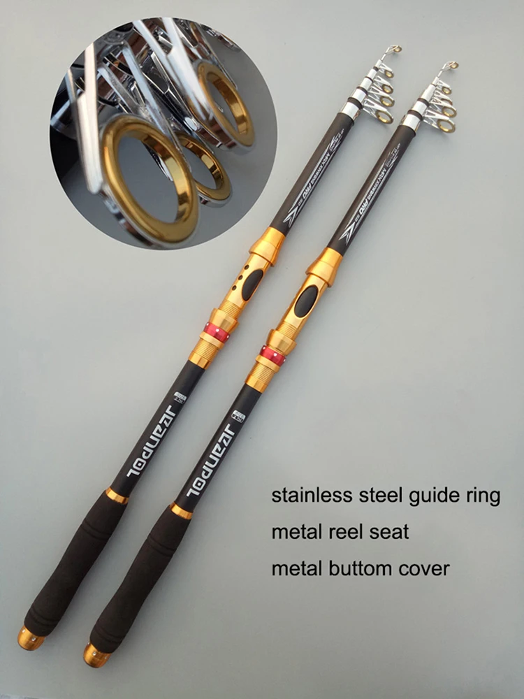YUYU Fishing Rod Carbon Portable Spinning rods for fishing feeder Fishing Rods carp Hard Fishing Rod Telescopic spinning
