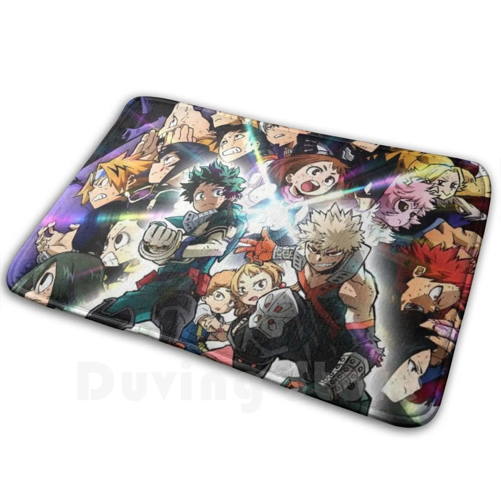 

Mha-Heroes Rising Carpet Mat Rug Cushion Soft Anime Movies Japan Manga My Hero Midoriya Midoriya Izuku Bakugou All