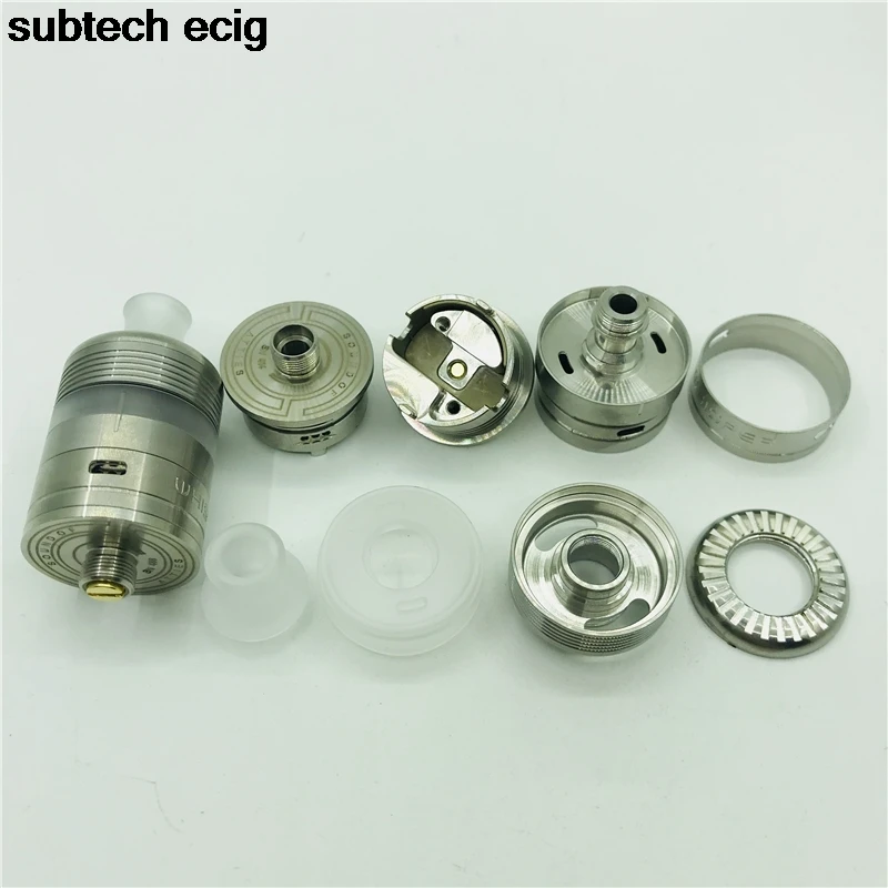 Новинка бак-распылитель SOA Whisper 1 5 RDTA RDA MTL DTL 2 в 316 ss pc pei 22 мм штифт BF нижний