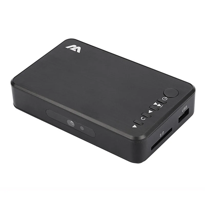 Full HD 1080p Медиа Видео центр портативный мультимедийный плеер HDMI MKV Rmvb USB SD/MMC Пульт