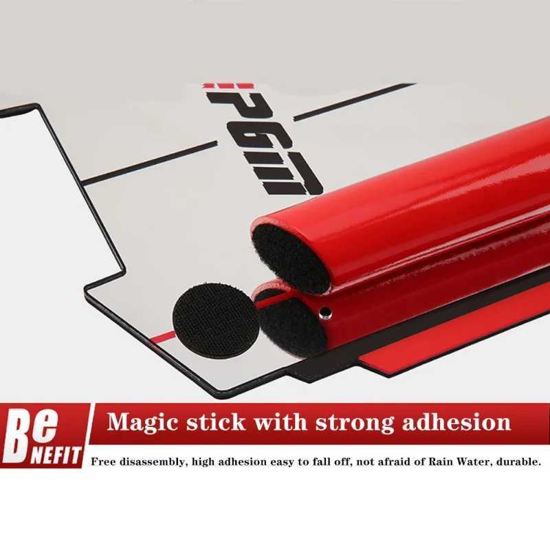 

Golf 4 Red Speed Rods Mirror Golf Swing Trainer Shape Shots Swing Practice Mirror With Carry Bag