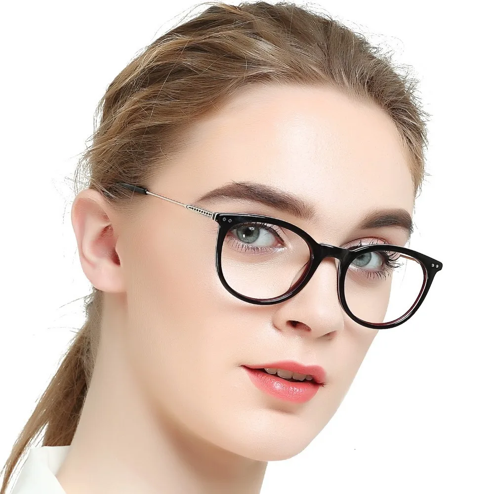 Маленькая оправа glassesOCCI CHIARI женские прозрачные линзы близорукость оптические очки ацетат очки по рецепту очки W-CAMPE