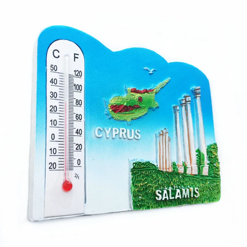 Европейский 3D кипрей вкус магнит на холодильник туристические сувениры
