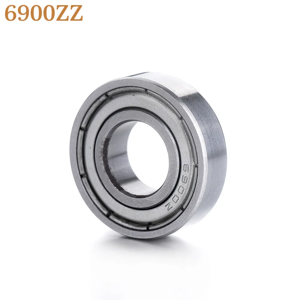 1 шт. глубокий металлический двойной экранированный шариковый подшипник 10x22x6 мм