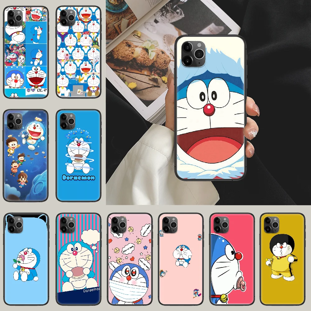 Чехол для телефона Doraemon с мультяшным рисунком чехол iphone 5 5s se 2 6 6s 7 8 12 mini plus X XS XR 11 PRO