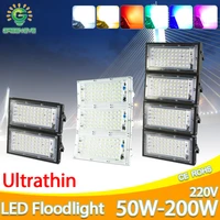 led flood light 50w 100w 150w 200w floodlight ac 220v 240v led street lamp waterproof ip65 outdoor lighting led cob spotlight