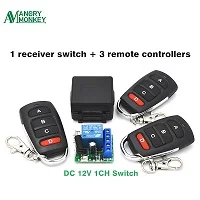 AM1201 and 3AM4K502L 433 МГц 12VSwitch DC 12 В 10A 1CH релейный приемник и 5 шт. 3 шт. 2 шт. RF 433 МГц передатчик пульт дистанционного управления - Цвет: AM1201 and 3AM4K502L