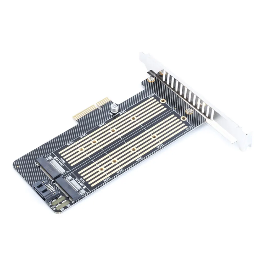 двойной m 2 pcie адаптер m 2 nvme m ключ sata b кл