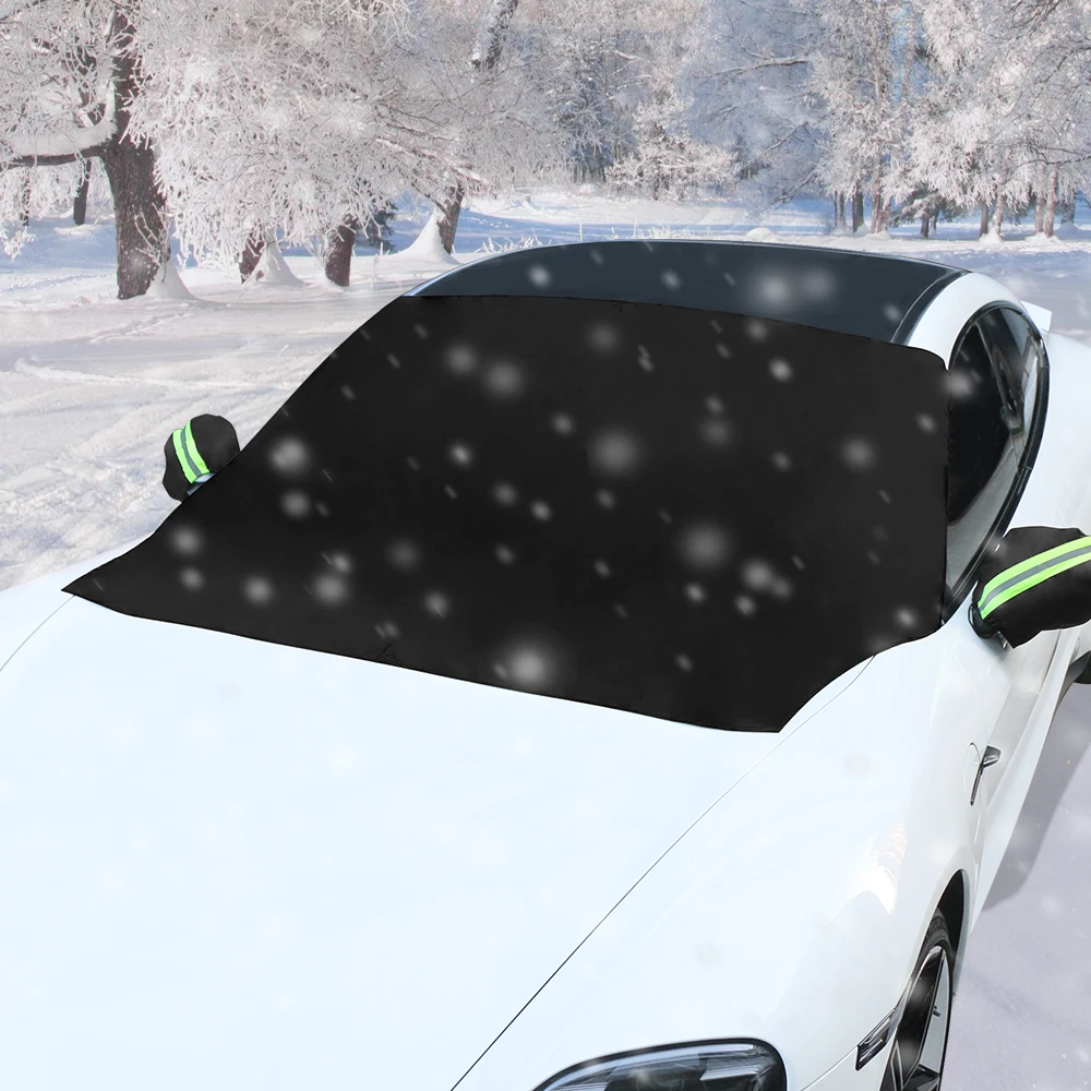 

Strong Magnet Car Snow Block Cover Sun Shade Windshield Protector For Kia Isuzu Land Rover Lexus JAC Lada Parasol Accessories