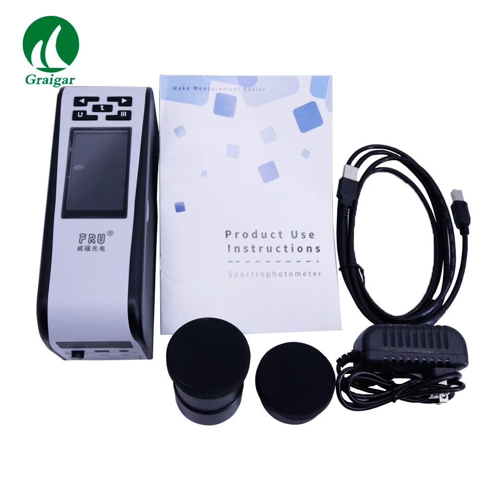 

WS2600 Precise Spectrophotometer Colorimeter Color Meter Measuring Interval 2.5 Seconds