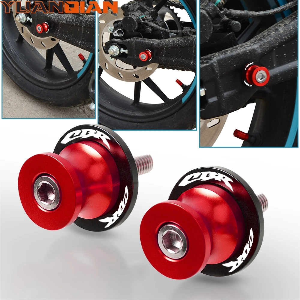 Мотоциклетные аксессуары катушки для слайдеров Swingarm 6 мм 10 8 крышки винтов