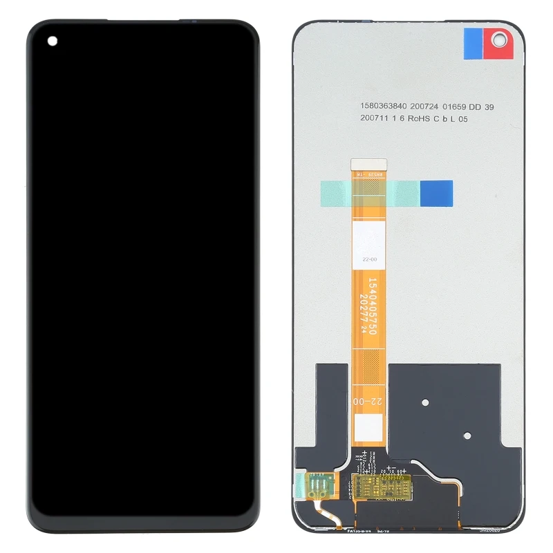 lcd screen and digitizer full assembly for oppo realme 7 5g rmx2111 free global shipping