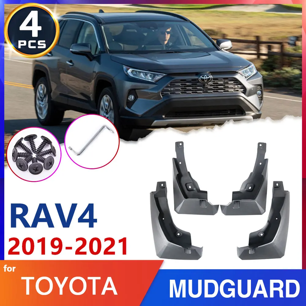 

Car Mudflaps Mudguards Tire Fender for Toyota RAV4 XA50 50 2019 2020 2021 RAV 4 Mud Splash flaps Guards Auto Accessories Goods