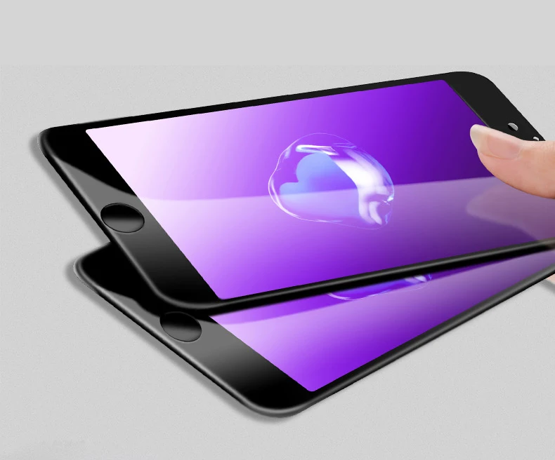 Полное покрытие для Xiao mi redmi шелковое стекло с принтом Xiaomi Note 7 Защита экрана