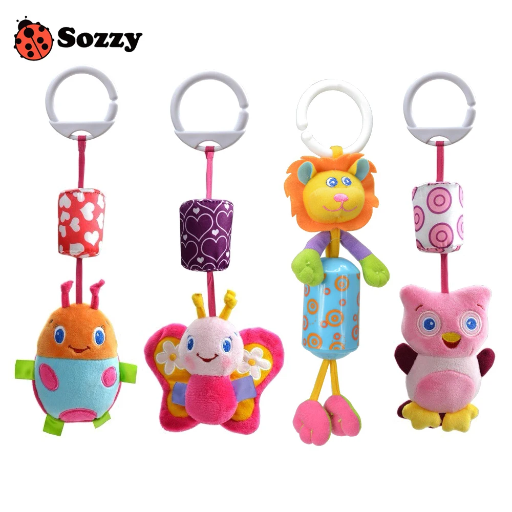 1 шт. новые детские игрушки мобильный плюшевые Sozzy кровать колокольчиков