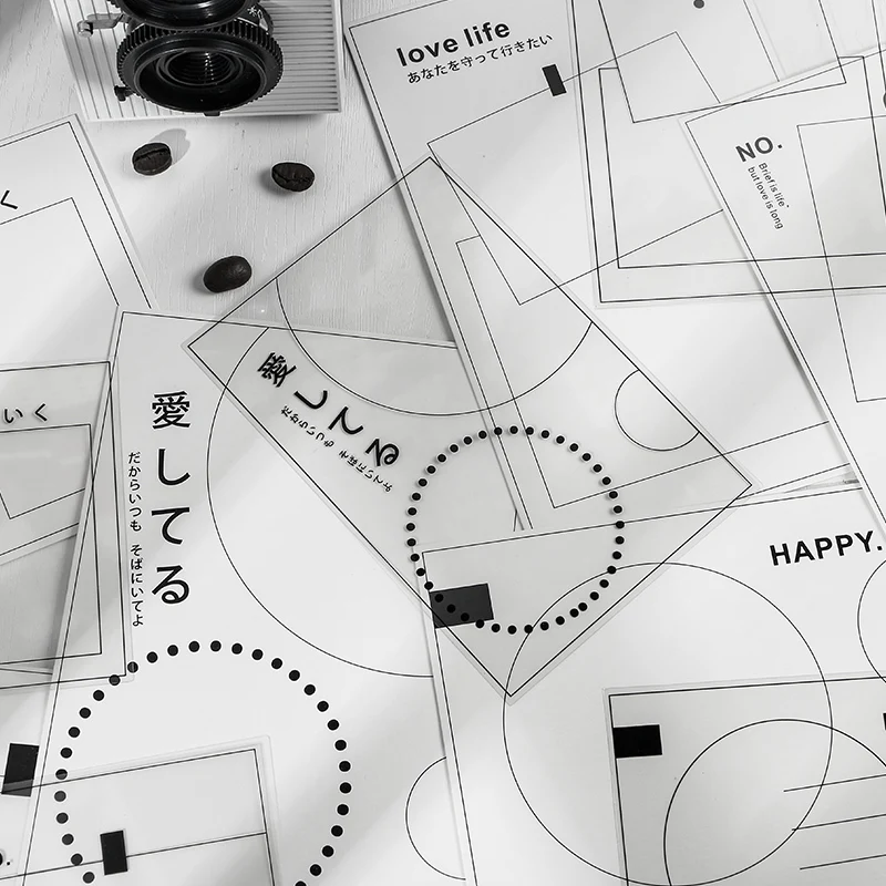 36 шт./лот INS стиль соц. Интерфейс тег материал бумага мусор Журнал Планировщик