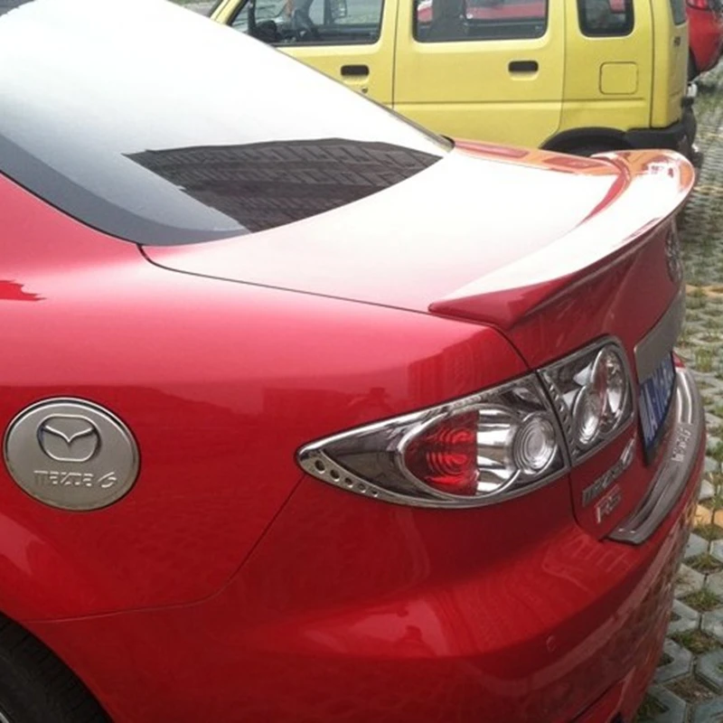 Высококачественный спойлер из АБС-пластика для Mazda 6 2003 04 05 06 07 08 09 10 11 12 13 14 15