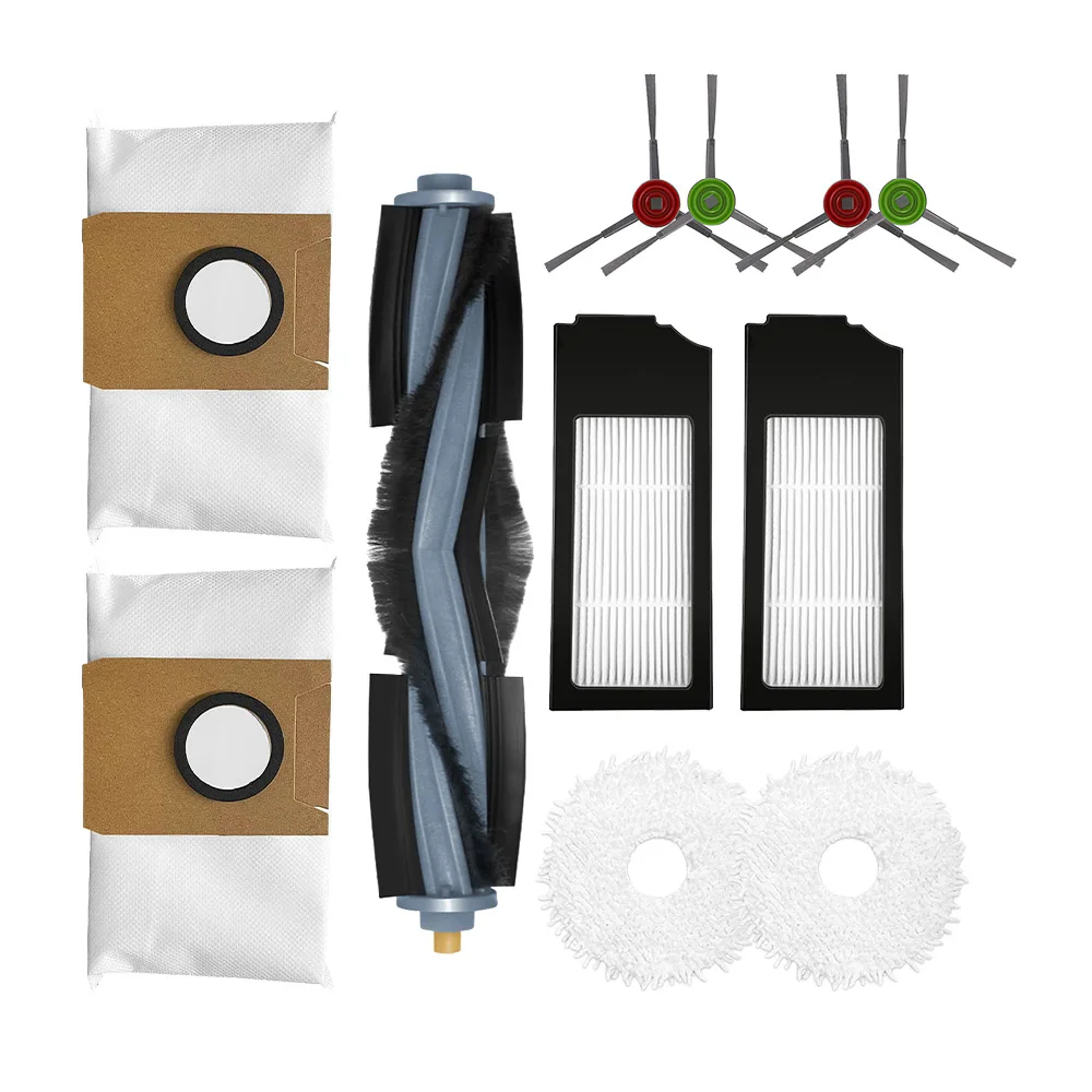 

Filter Main Side Brush Back Cover Mop Cloth Ecovacs Deebot X1 TURBO / OMNI Robot Vacuum Cleaner Replacement Accessories Parts